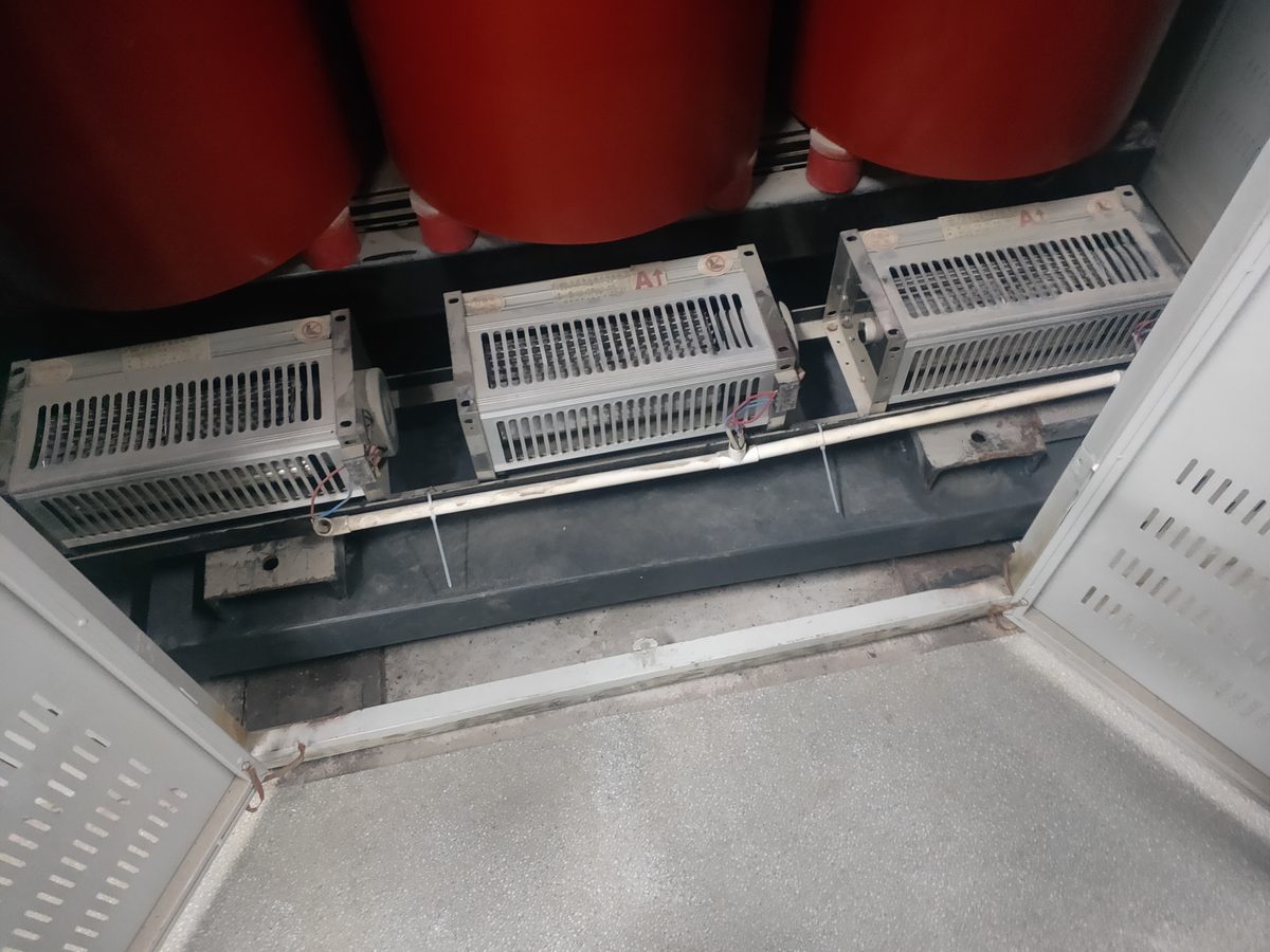 变压器散热风机降噪现场大图